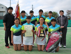 女子の部優勝　玉川中学校