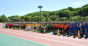 2019年度厚木市小学生サッカー大会　開会式