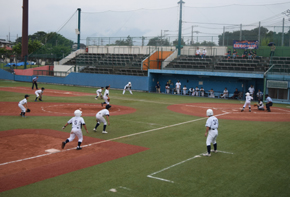 第34回厚木市小学生ソフトボール大会　試合風景