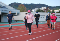 浅井えり子さんのランニング教室