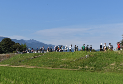 2022あつぎウォーク　ウォーキング風景