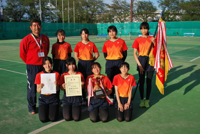 ☆女子の部優勝　玉川中学校