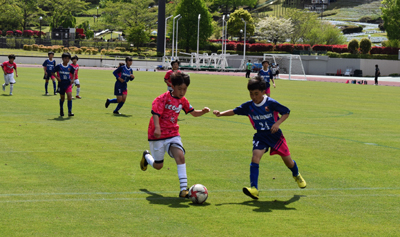 試合風景