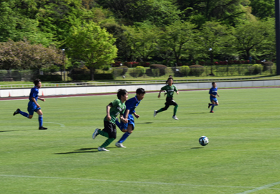 試合風景