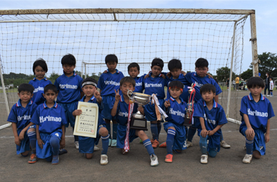 2年生の部優勝 ハリマオサッカークラブ