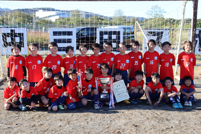 1年生の部優勝 リベルボーラFC
