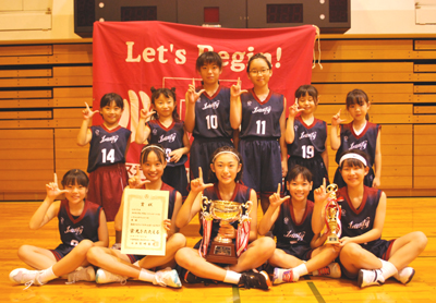 優勝 厚木ラスティバスケットボール協会クラブ