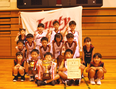 優勝 厚木ラスティバスケットボールクラブ