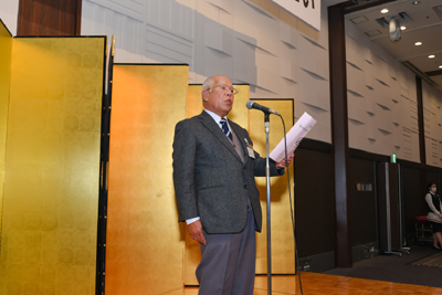 閉会あいさつ 長澤副会長
