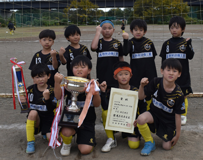 1年生の部優勝　FC MEME