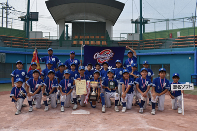 第40回厚木市小学生ソフトボール大会　優勝　恩名ソフト