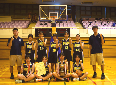 中学生女子の部優勝