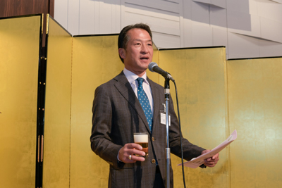 乾杯　三橋副会長