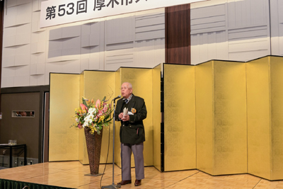 閉会あいさつ　長澤副会長
